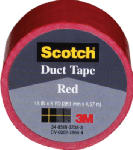 1.5x5YD RED Duct Tape