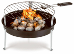 Portable Charcoal Grill + 1.2-Lbs. of Charcoal, 12-In.