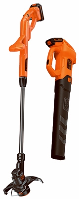 LH Industrial Supplies 20 Volt Axial Cordless String Grass Trimmer Edger Blower Combo Lithium Ion Battery