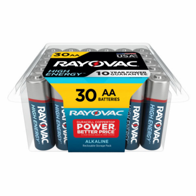 Rayovac High Energy Alkaline AA Batteries (36-Pack)