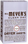 Mrs. Meyer's 80-Count Clean Day Lavender Scent Dryer Sheets