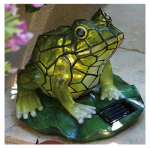 Sol Stained Glass Frog
