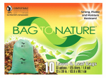 Bag To Nature Lawn & Leaf Bags, 33-Gal., 10-Ct.