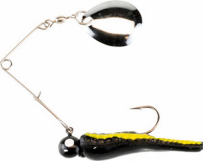 Berkley Black and Yellow Beetle Spin Fishing Lure - 1062255