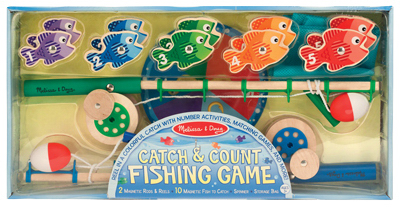 Melissa & Doug Catch & Count Fishing Game, Ages 3 & Up