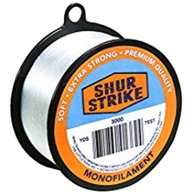 Shur Strike 3000 Monofilament Fishing Line, 10 Lb., 600 Yd.