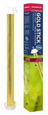 Catchmaster Gold Stick Fly Trap, 10 In.