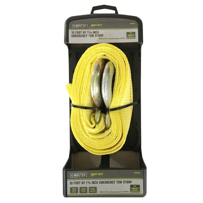 Keeper 13 ft. x 5/8 in. x 6,800 lbs. Tow Rope with Hooks 02855