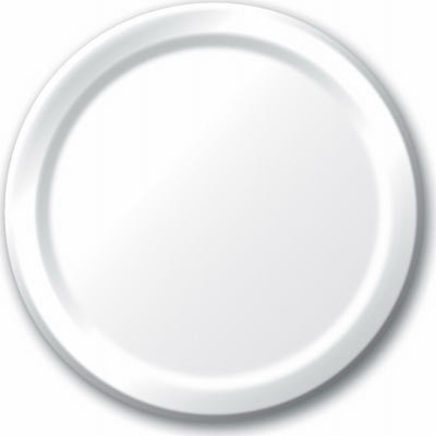 24CT 9" WHT Paper Plate