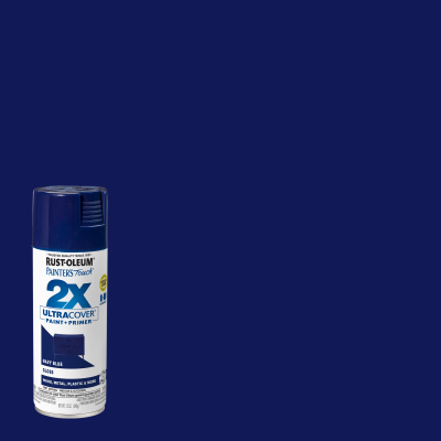 RUST-OLEUM - Painters Touch 2X 12 OZ Gloss Navy Blue Spray Paint ...