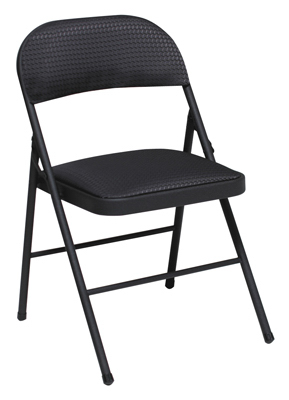 BLK MTL Fold Chair