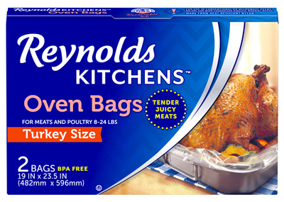 Reynolds - Reynolds 2 Count Turkey Size Oven Bag #TV131462