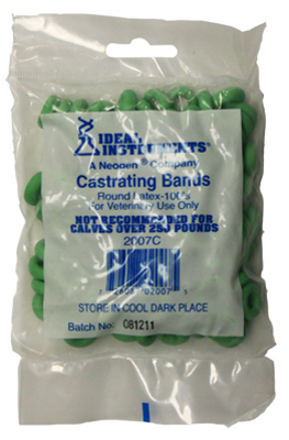 100CT Castration Bands