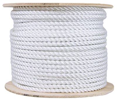 RICHELIEU AMERICA LTD. - 1/4 x 600' Silvery White Nylon Rope