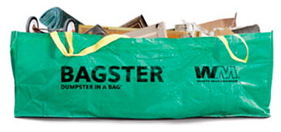 8x4x2.5 Dumpster In Bag