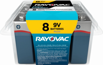 RAYO 8PK 9V Pro Battery