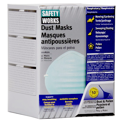 50PK NonToxic Dust Mask