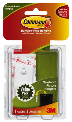 Saw Tooth Hanger Pack