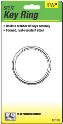 1-1/2" Split Key Ring
