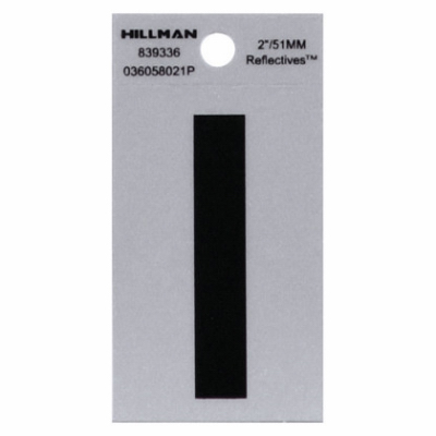 2"BLK Letter I Adhesive