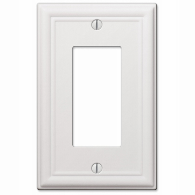 1R WHT Wall Plate