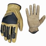 XL LTHR Hyb Imp Gloves