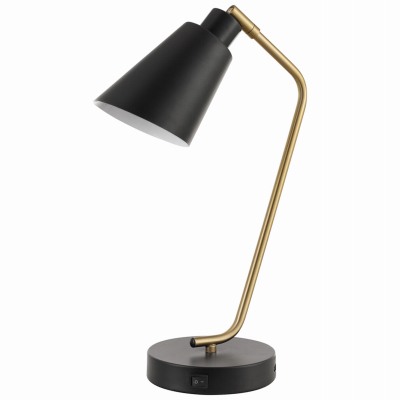 17" BLK Desk Lamp