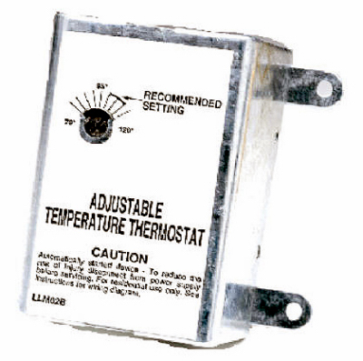 SGL SPD ADJ Thermostat