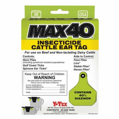 MAX40 Insecticide Tag