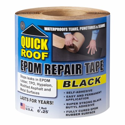 BLK EPDM 6"x25 Tape