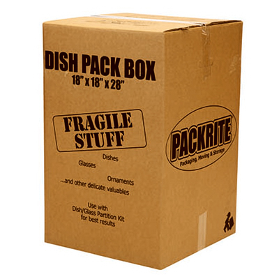 18x18x24 Dish Pack Box