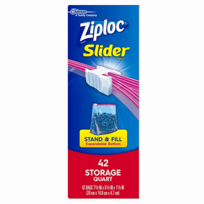 Ziploc 42CT QT Slider
