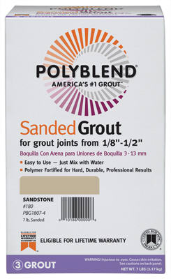 7LB Polybend Sand Grout