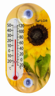 4" FLWR Thermometer