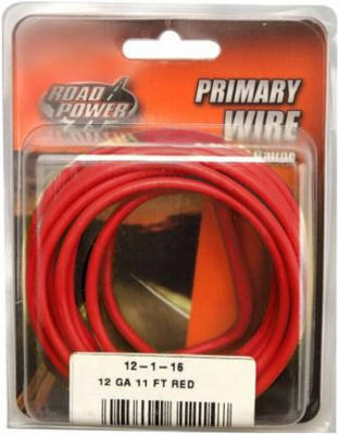 11 RED 12GA Prim Wire