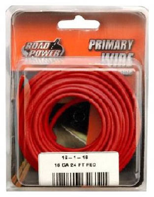 24 RED 16GA Prim Wire