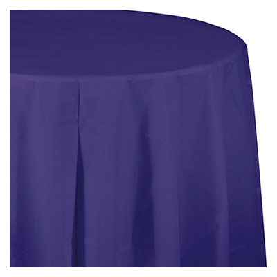 82" Purp RND Tablecover