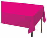 CREATIVE CONVERTING 01413 54" x 108", Hot Magenta, Hot Pink, Plastic Table Cover