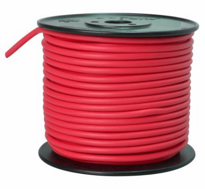 100 RED 10GA Prim Wire