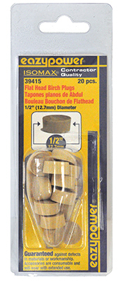 20PK 1/2" FLT Head Plug