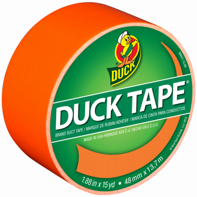 12 ea Shurtech 1265019 1.88" x 45' Blaze Orange X Factor Duck Duct Tape 
