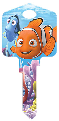 KW1 Find Nemo Key Blank
