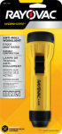 Rayovac 3-LED Industrial Flashlight, Yellow/Black