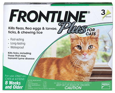 3PK Cat Frontline Plus