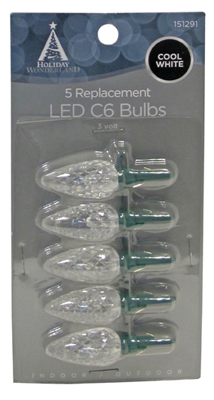 HW CW C6 LED Repl Bulb