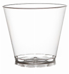 TABLEMATE PRODUCTS 405 20 Count, 5 OZ, Clear, Plastic Beverage Glass, Beautiful, Practical