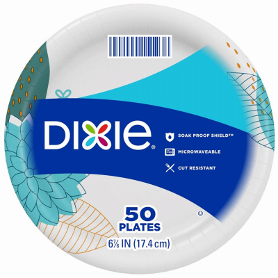 Dixie 48PK 6" HD Plates