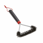 WEBER-STEPHEN PRODUCTS 6494 Weber Original 12" T-Brush, 3 Sided Stainless Steel Bristles Makes