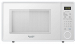 Sharp Microwave Oven, 11-1/4-In. Turntable, White, 1.1-Cu. Ft.