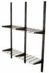 SUNCAST CORP BMSA1S Blow Molded Shed Shelf System, Can Hold Up To 50